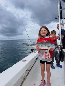 Atlantic bonito catch on fishing boat in Morehead City NC waters