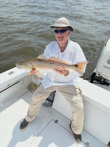 Redfish caught while fishing in Morehead City NC