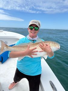 Redfish caught while fishing in Morehead City NC