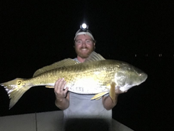 Redfish catch in Morehead City