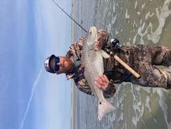 Redfish caught in Morehead City