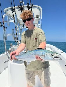 Spanish mackerel caught while fishing in Morehead City NC