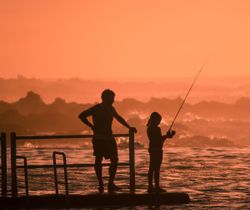 Best Sunset Fishing at South Padre Island