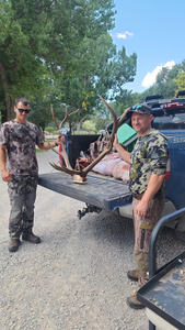Two people hunting in Mayhill