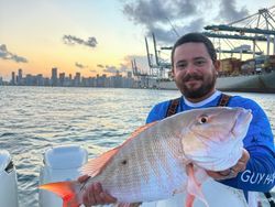 Person fishing in Florida