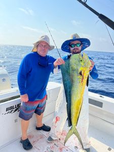 Two people fishing in Florida