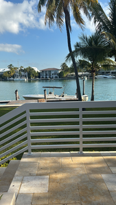 Perfect fishing conditions with partly cloudy skies - marina ready for your next adventure!