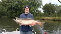 Angler fishing in MI