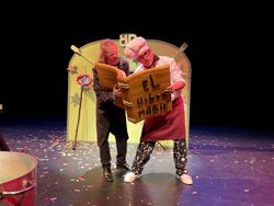 Two people enjoying an outdoor adventure in ON