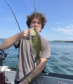 Largemouth bass caught fishing in Cape Vincent