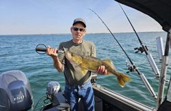 Angler's solitary fishing adventure in NY