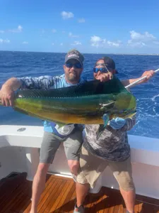 Two people fishing in Florida