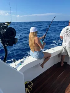 Scenic view of Palm Beach Shores during fishing trip