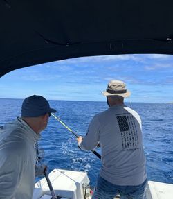 Angler enjoying water sports in PR