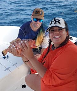 Anglers fishing in the water in PR
