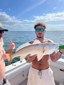 Redfish caught while fishing in Cabo Rojo