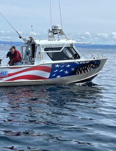 Angler in Oregon fishing and tour setting