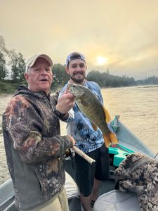 Smallmouth Bass caught on fishing tour in OR