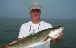 Two anglers fishing for best, great catch in Alabama