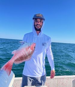 Red snapper caught fishing in Fort Morgan AL waters