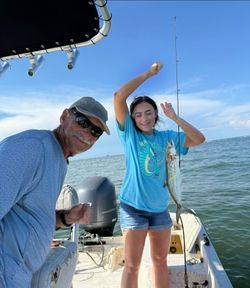 Spanish mackerel caught while fishing in Fort Morgan Alabama waters