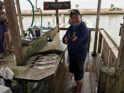 Angler enjoying a day of fishing in TX