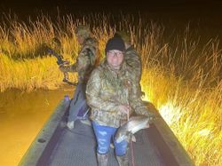 One angler fishing at Grand Isle