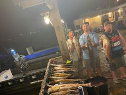 3 fish caught on a fishing trip at Grand Isle