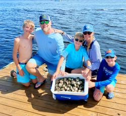 Group of 5 people fishing in Old Town