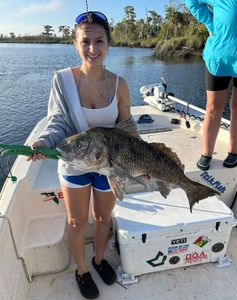 A person fishing in Florida