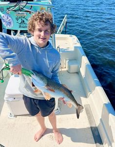 Redfish caught during fishing trip in Old Town FL