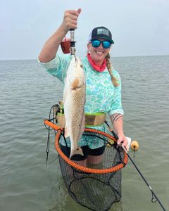 Redfish caught by angler in Port O'Connor