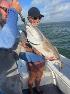 Redfish caught in Port O'Connor