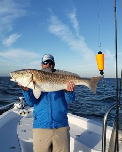 Redfish caught while fishing in LA