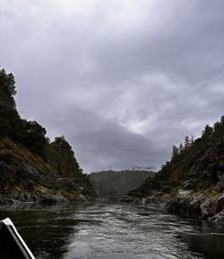Moody river canyon.