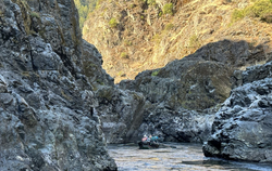 Scenic view of the Rogue River in Grants Pass, Oregon