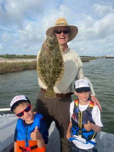 Flounder Fishing in Aransas Pass