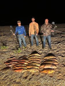 3 anglers fishing in MI