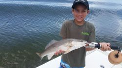 Redfish caught during fishing tour in Florida
