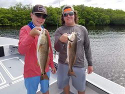 Two redfish caught in Florida