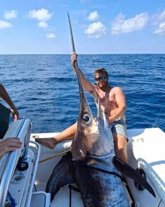 Lone angler reels in trophy catch in FL