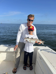 Spotted Weakfish caught while fishing in St Bernard