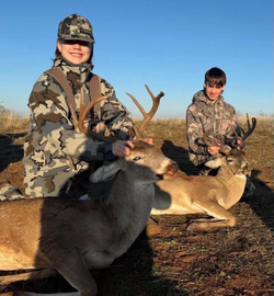 Two people hunting in Guthrie