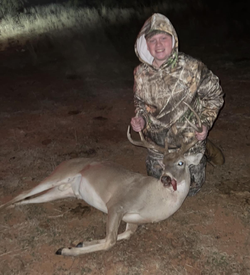 One person hunting in Texas