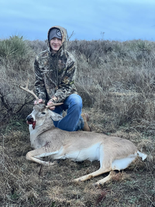 A lone hunter's successful hunting trip in TX
