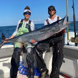 Exciting catch of a wahoo fish in LA