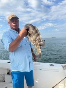 Person fishing in Norfolk
