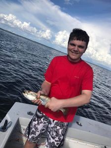 One angler landing a 7-inch catch in FL