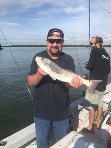 Two anglers fishing in Seminole
