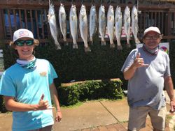 Productive day at South Padre Island, TX.